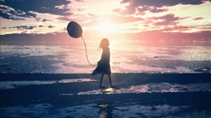 Anime Girl, Anime, Alone, Artist, Artwork, Digital Art, Balloon, Pixiv, 4K wallpaper