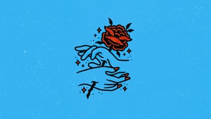 Rose, Minimalism, Minimalist, Love, Artist, Artwork, Digital Art, 4K wallpaper