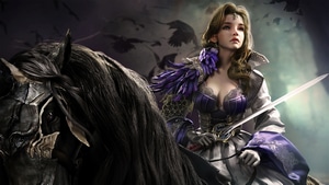Warrior, Queen, Artist, Artwork, Digital Art, Artstation, 4K wallpaper