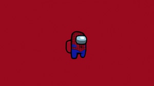 Among Us, Spiderman, Games, Superheroes, Minimalism, Minimalist, Artist, Artwork, Digital Art, Behance, 4K wallpaper