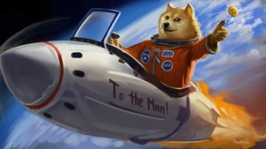 Dogecoin, Currency, Crypto, Deviantart, 4K wallpaper