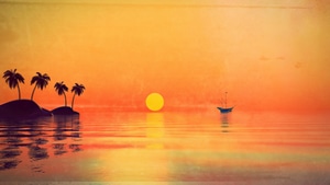 Sunset, Artist, Artwork, Digital Art, Deviantart, 4K wallpaper
