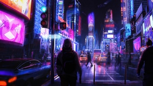 Neon, Artist, Artwork, Digital Art, Artstation, 4K wallpaper