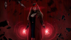 Wanda Vision, Scarlet Witch, Tv Shows, Superheroes, Artstation, 4K wallpaper