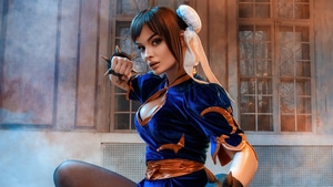 Chun Li, Street Fighter V, Street Fighter, Games, 2021 Games, Girls, Cosplay, 4K wallpaper