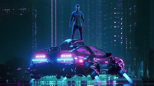Cyberpunk, Scifi, Neon, Artist, Artwork, Digital Art, 4K wallpaper