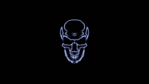 Skull, Dark, Black, Artist, Artwork, Digital Art, 4K wallpaper