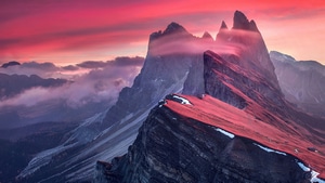 Mountains, Nature, 4K wallpaper