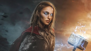 Jane Foster, Superheroes, Natalie Portman, Artist, Artwork, Digital Art, 4K wallpaper