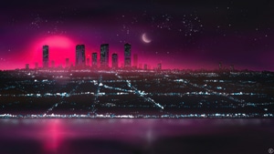 Retrowave, Artist, Artwork, Digital Art, Deviantart, 4K wallpaper