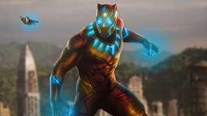 Black Panther, Superheroes, Artist, Artwork, Digital Art, 4K wallpaper