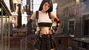 Tifa Lockhart, Final Fantasy, Games, Cosplay, Deviantart, 4K wallpaper