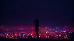 Silhouette, Alone, Photography, 4K wallpaper