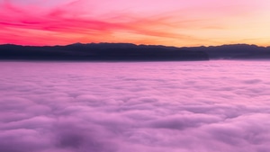 Sunset, Landscape, Nature, 4K wallpaper