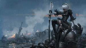 Nier Automata, Games, Artist, Artwork, Digital Art, Artstation, 4K wallpaper