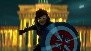 What If, Tv Shows, Animated Shows, Marvel, Peggy Carter, 4K wallpaper