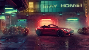 Mercedes Amg Gtr, Mercedes, Cars, Behance, 4K wallpaper