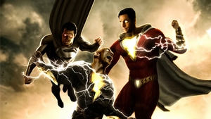 Superman, Shazam, Black Adam, Superheroes, Artist, Artwork, Digital Art, 4K wallpaper