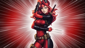 Mary Jane, Deadpool, Superheroes, Artist, Artwork, Digital Art, Deviantart, 4K wallpaper