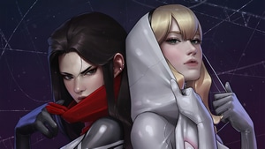 Gwen, Silk, Superheroes, Artist, Artwork, Digital Art, Artstation, 4K wallpaper
