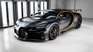 Bugatti Chiron Pur Sport, 2023, Exotic car, Black cars, Carbon Fiber, 4K wallpaper