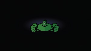 Hulk, Minimalism, Minimalist, Superheroes, Artist, Artwork, Digital Art, Behance, 4K wallpaper