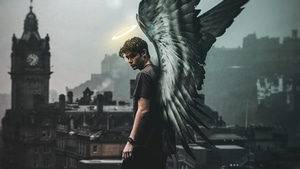 Angel, Wings, Artist, Artwork, Digital Art, 4K wallpaper