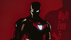 Iron Man, Avengers Endgame, Minimalism, Minimalist, Artist, Artwork, Digital Art, Artstation, 4K wallpaper