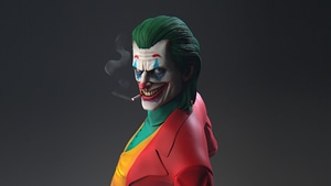 Joker, Supervillain, Superheroes, Artist, Artwork, Digital Art, 4K wallpaper