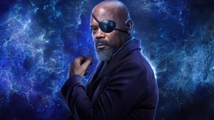 Samuel L Jackson as Nick Fury, The Marvels, 2023 Movies, Marvel Comics, 4K wallpaper
