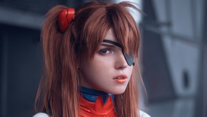 Neon Genesis Evangelion, Asuka Langley Soryu, Anime Girl, Anime, Cosplay, Shirogane Sama, 4K wallpaper