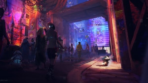 Cyberpunk, Scifi, Artist, Artwork, Digital Art, Artstation, 4K wallpaper