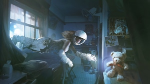 Astronaut, Artist, Artwork, Digital Art, Artstation, 4K wallpaper