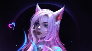 Ahri, League Of Legends, Games, Artwork, Artist, Digital Art, Artstation, 4K wallpaper