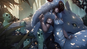 Princess Mononoke, Anime Girl, Anime, Artist, Artwork, Digital Art, Artstation, 4K wallpaper