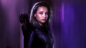 Kate Bishop, Katherine Langford, Superheroes, Artist, Artwork, Digital Art, Artstation, 4K wallpaper