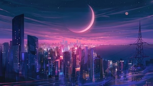 Synthwave, Artist, Artwork, Digital Art, Artstation, 4K wallpaper