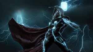 Thor, Superheroes, Artist, Artwork, Digital Art, 4K wallpaper