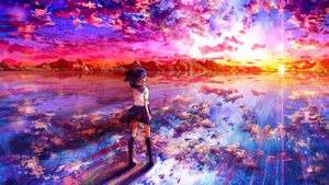 Anime Girl, Anime, Artist, Artwork, Digital Art, 4K wallpaper