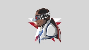The Falcon And The Winter Solider, Tv Shows, Minimalism, Minimalist, 4K wallpaper