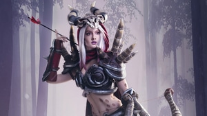 Sylvanas Windrunner, Warcraft, Games, Cosplay, Deviantart, 4K wallpaper