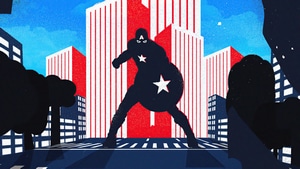 Captain America, Superheroes, Minimalism, Minimalist, Artist, Artwork, Digital Art, Behance, 4K wallpaper