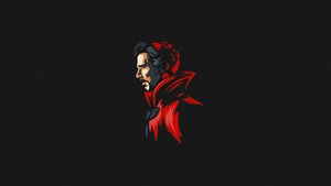 Doctor Strange, Superheroes, Minimalism, Minimalist, Artist, Artwork, Digital Art, Behance, 4K wallpaper