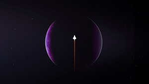 Rocket, Minimalism, Minimalist, Dark, Black, Artist, Artwork, Digital Art, 4K wallpaper