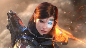 Scifi, Warrior, Artist, Artwork, Digital Art, 4K wallpaper