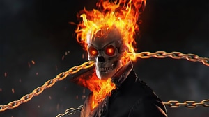 Ghost Rider, Superheroes, Artist, Artwork, Digital Art, 4K wallpaper