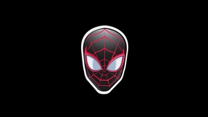 Spiderman, Superheroes, Artist, Artwork, Digital Art, Minimalism, Minimalist, Dark, Black, 4K wallpaper