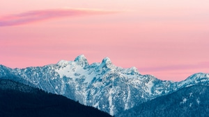 Snow, Mountains, Nature, 4K wallpaper