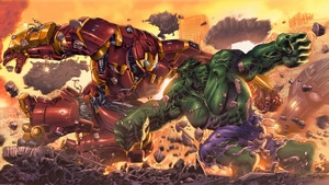 Hulkbuster, Hulk, Superheroes, Artist, Artwork, Digital Art, Artstation, 4K wallpaper