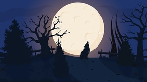 Wolf, Minimalism, Minimalist, Artist, Artwork, Digital Art, Deviantart, 4K wallpaper